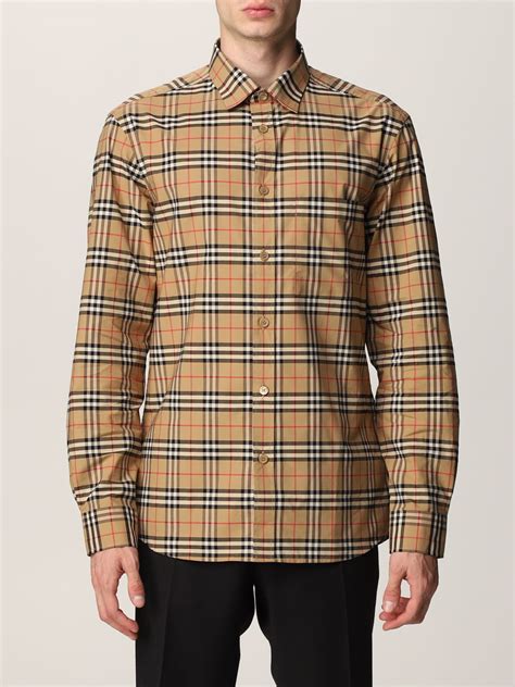 burberry hemd bunt herren|Burberry clothing website.